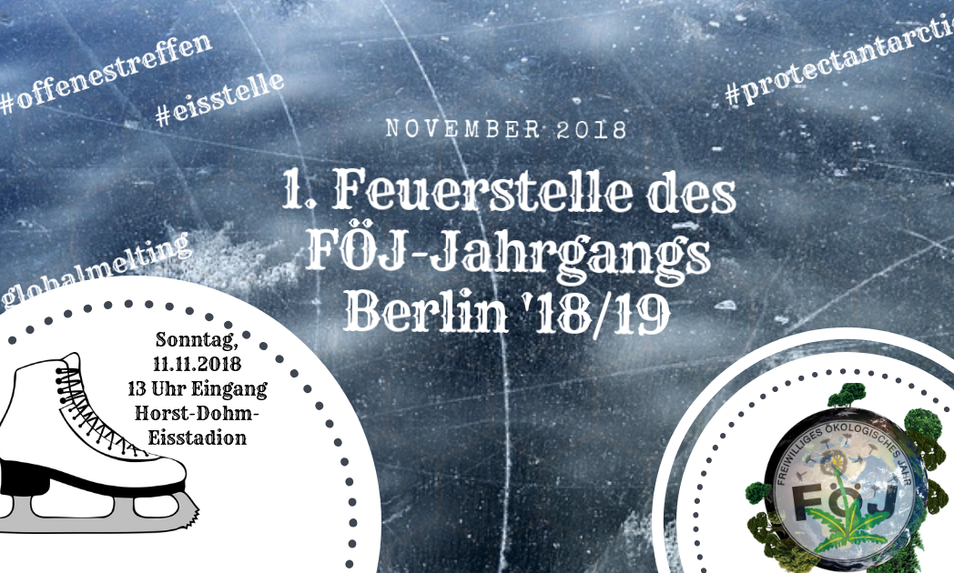 1. Feuerstelle 2018/19 - Ziemlich eingefroren!